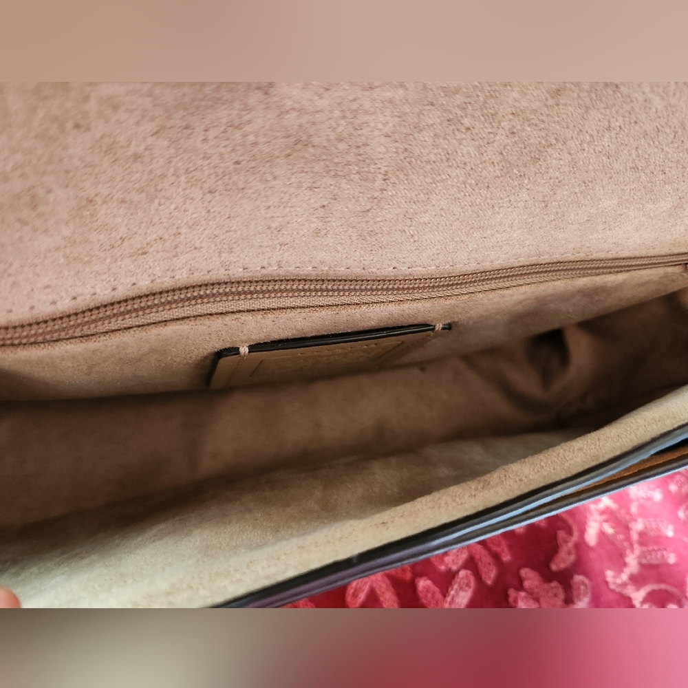 Coach Georgie Shoulder Bag In Color Block. Gold/R… - image 6